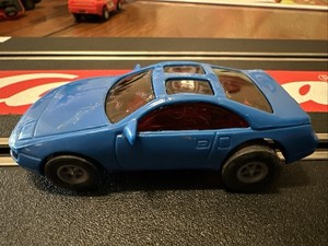 Artin 1/43 Scale Slot Car Blue with A Good Running Motor. Tested and Working