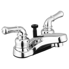 Classical RV Lavatory Faucet W/ Diverter Chrome Polished