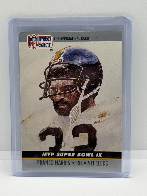 1990 Pro Set - Super Bowl Mvp's Franco Harris #9