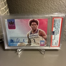 2020-21 Panini Court Kings - Fresh Paint #FP-AED Anthony Edwards (AU, RC)