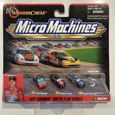 1999 Winner's Circle Micro Machines Jeff Gordon Green Flag Series NASCAR 79930