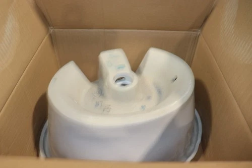 PROFLO PF1125WH White 17-1/4" Self Rimming Bathroom Sink, Decorative - Picture 4 of 4