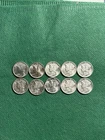 Lot of 10 Uncirculated BU Mercury Silver Dimes “Not” Junk Silver Exact Coins