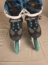 K2 Alexis Pro 84W Inline Skates Women's Size 7 Black Blue