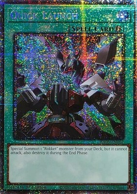 Quick Launch - RA05-EN062 - Starlight Rare - 1st Edition x1 Near Mint