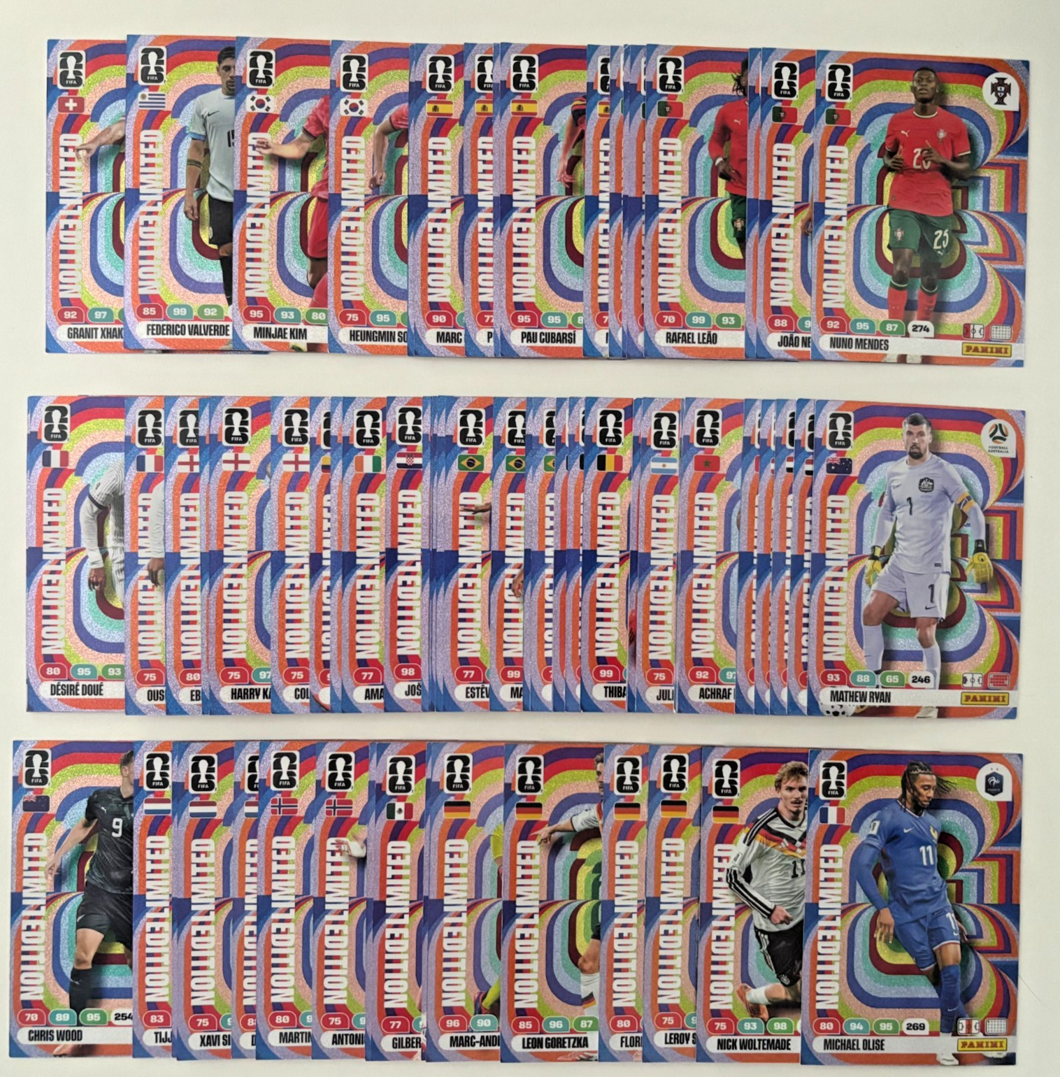 Panini Adrenalyn XL FIFA World Cup 2026 - Edición Limitada Tarjetas a elegir - Mundial 26