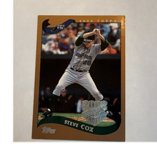 Topps 2002 Topps Opening Day Base Set #158 Steve Cox Tampa Bay Rays MLB