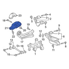 For Toyota Camry 18-26 Toyota 4872706060 Left Suspension Trailing Arm Bracket