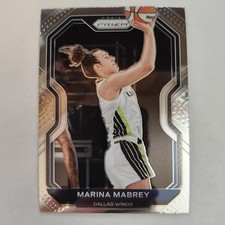 2021 Panini Prizm WNBA #15 Marina Mabrey RC