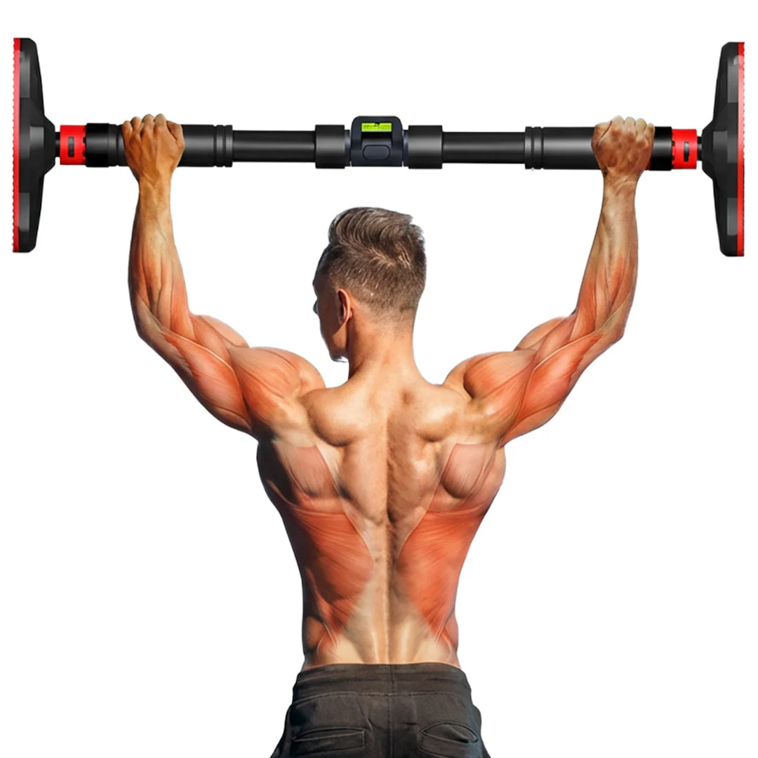 Adjustable Doorway Pull Up Bar No Drill