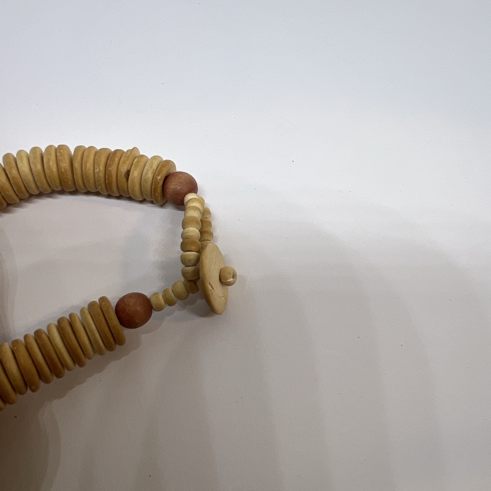 Beautiful Handmade Multi Strand Boho Shell Wood B… - image 9