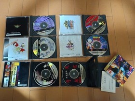 Sega Saturn Skeleton Console Virtua Stick Fighting Games 24 Titles Lot Japan