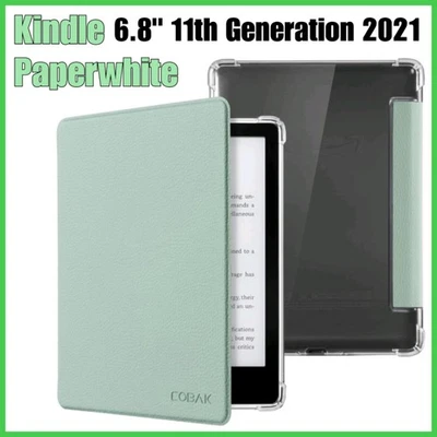COBAK Kindle Paperwhite 6.8” 11th Generation 2021 Case Folio Smart Cover PU Leather
