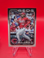 2024 Topps Update Series Elly De La Cruz Rookie Debut Base US350 Reds 