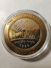 The Oregon Trail Commemorative Copy Half Dollar 1oz Silver Round Very Rare 