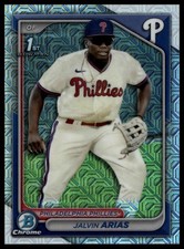 2024 Bowman Chrome #BCP-226 Jalvin Arias Prospects Mojo Refractors
