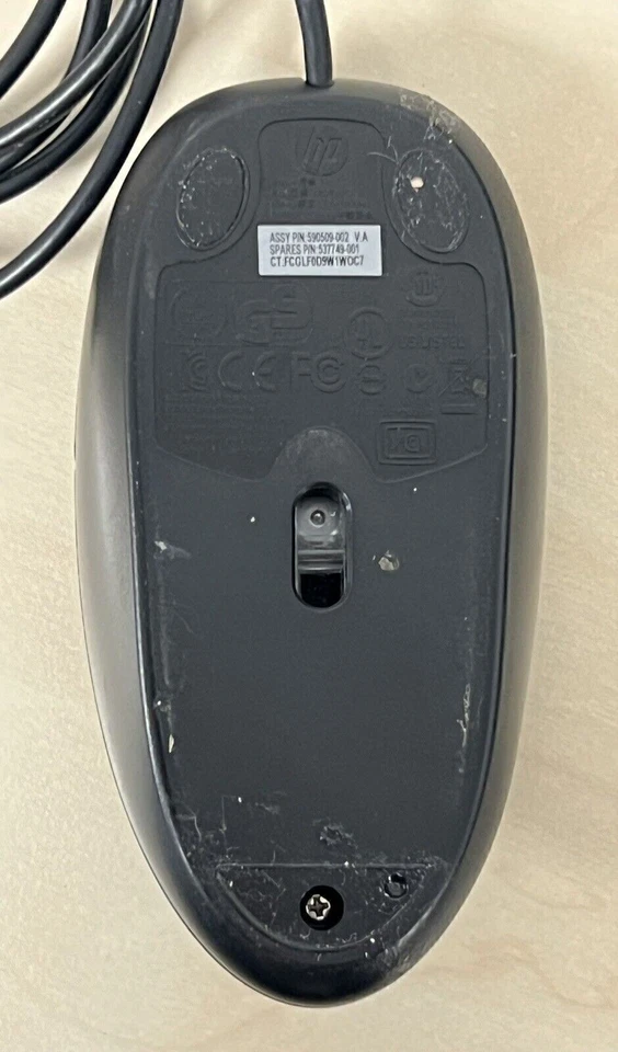 HP USB Mouse MOFXUO 590509-002 Ref00236 - Image 3 of 4