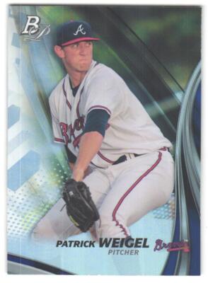 2017 Bowman Platinum Patrick Weigel #TP-PW Top Prospects