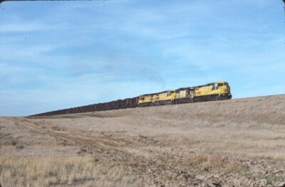 CNW 8663 C44-9W CWEX EAST RENO WY (NORTH WESTERN) ORIGINAL SLIDE 10-10 ...