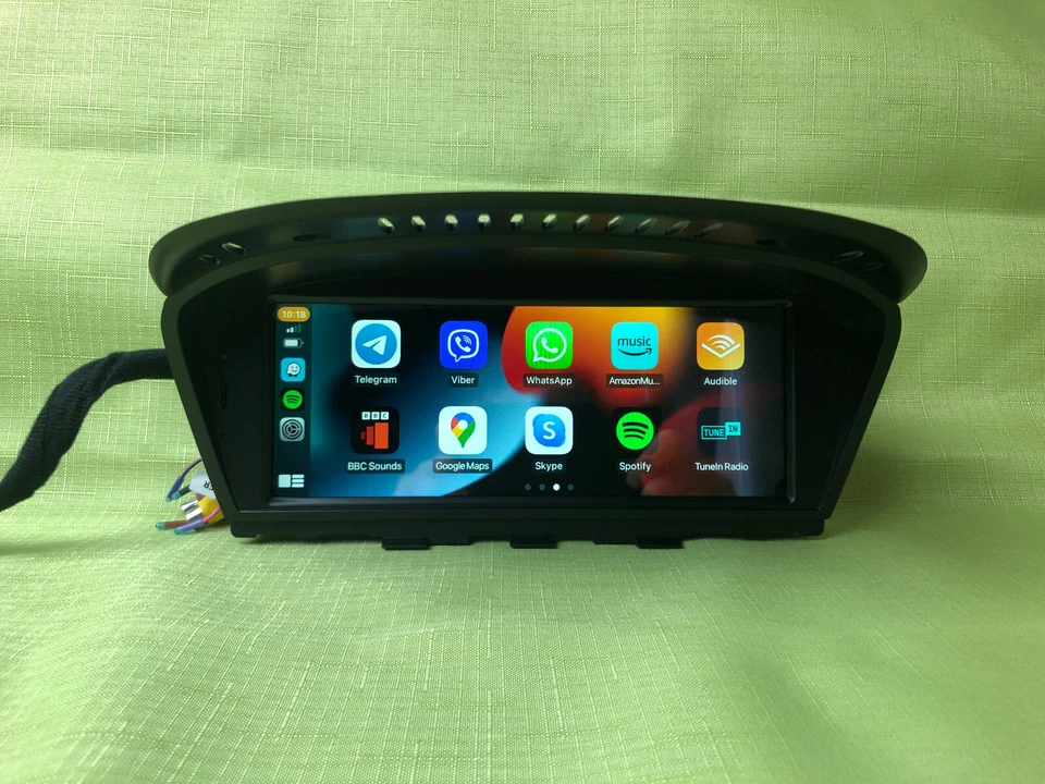 BMW E90 CIC 2003-2012 Apple Carplay + Android navegación automática E91 E92 E93 M3 Foto 2 de 4