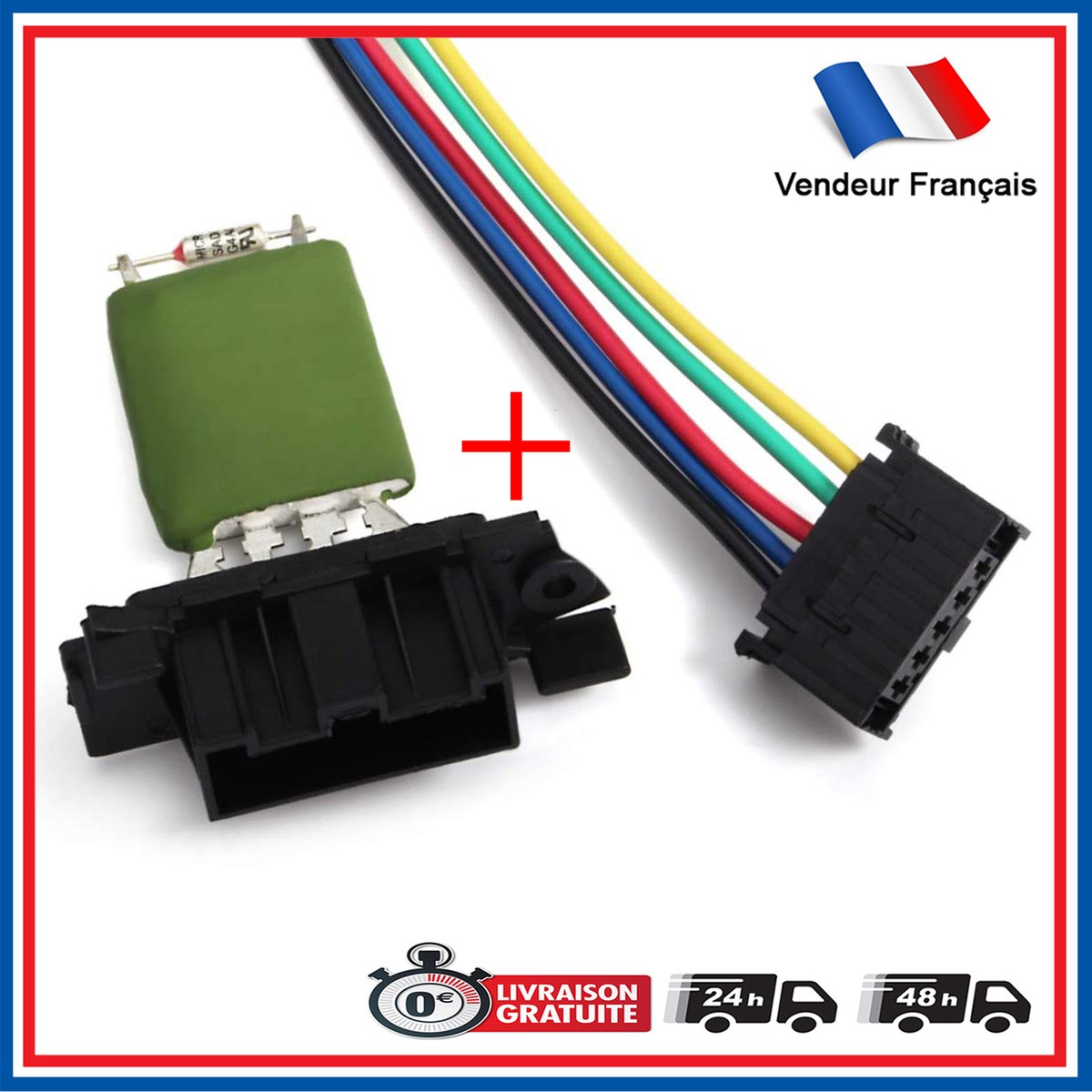 Résistance De Régulateur De Moteur De Ventilateur 89019100 Pour 2002 2006 Chevrolet Trailblazer Ext 2