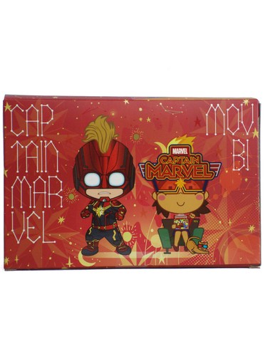 Juego de figuras coleccionables Hot Toys Cosbaby Captain Marvel & Movbi nuevo en caja - Imagen 4 de 5