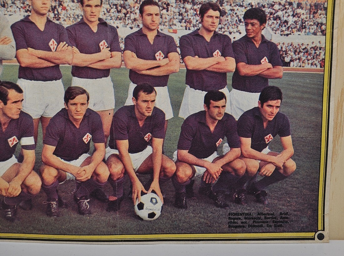 Fiorentina 1967-1968 squadra formazione campionato foto