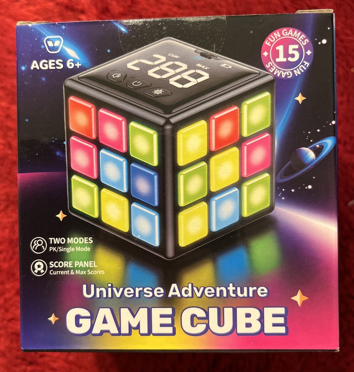 Kids Toys 4/mo - Finance Rechargeable Game Handheld Cube - 15 Fun Brain ...