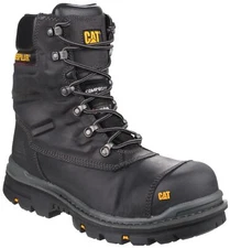 Caterpillar Black Premier Waterproof Safety Boots