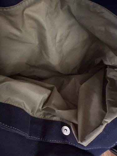 POTTERY BARN Canvas Baby Duffle Tote Leather Classic - Picture 16 of 18