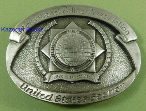 Siskiyou USA International Police Association United States Section Gürtelschnalle - Bild 10 von 13