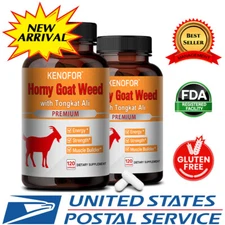 Horny Goat Weed Capsules- Reduce stress Levels,Supports Sustained Energy & Focus