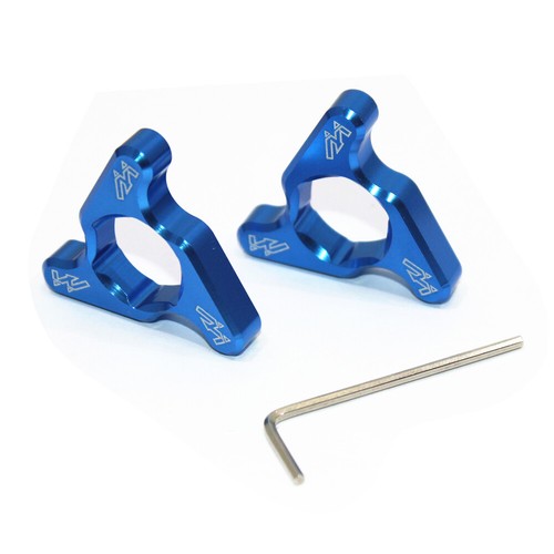 19mm blue CNC Front Fork Preload Adjusters For Honda cbr600RR cbr1000RR Suzuki - Picture 3 of 7