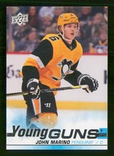 JOHN MARINO RC YOUNG GUNS 2019-20 UPPER DECK 19-20 NO 458      0615
