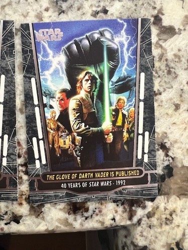 2017 TOPP STAR WARS 40th ANNIVERSARY CARD #s 1-200 PICK YOUR CARD - Picture 47 of 123
