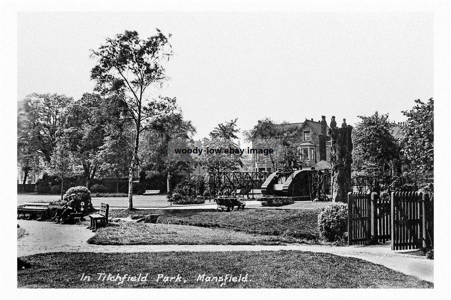 pt1909 Titchfield Park , Mansfield , Nottinghamshire Print 6x4 eBay