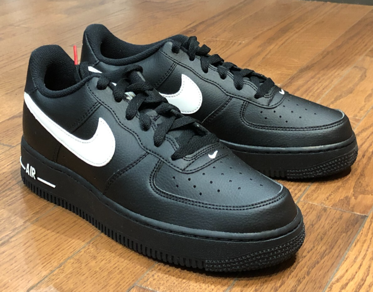 NEW* Youth Grade-School Nike Air Force 1 (GS) Black/White (HV6359