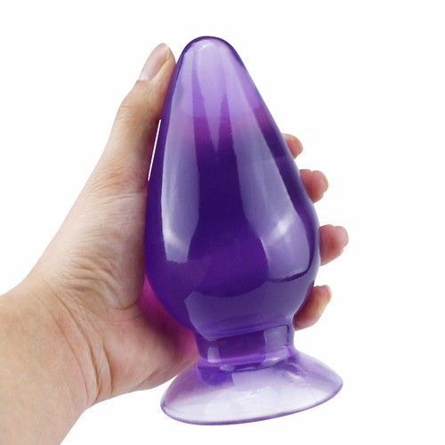 Huge Big Extra Large Silicone-Anal Butt Plug Dildo G-spot for Men-Women Sex-Toys - Picture 5 of 12