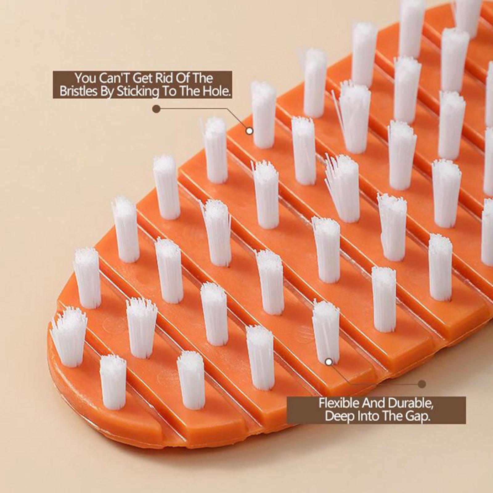 1X Flexible Vegetable Brush Fruit and Vegetable Cleaning Brushes Potato