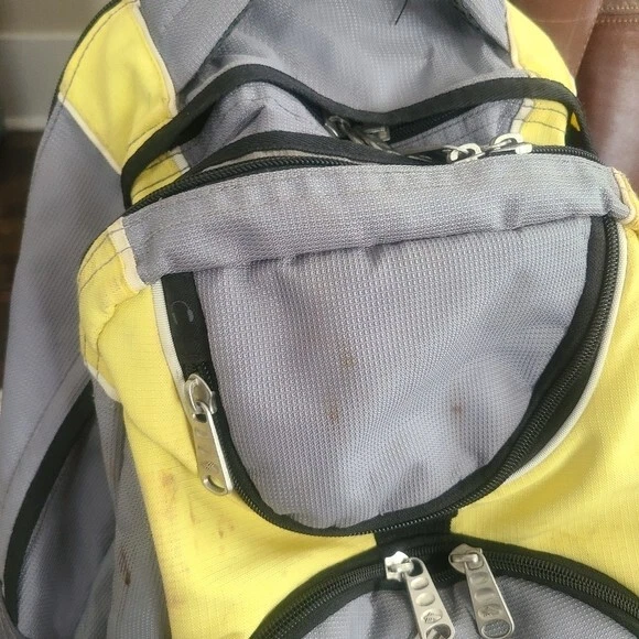 High Sierra 背包 男女通用 耐用 组织 黄色 灰色  — 第 2/4 张图片