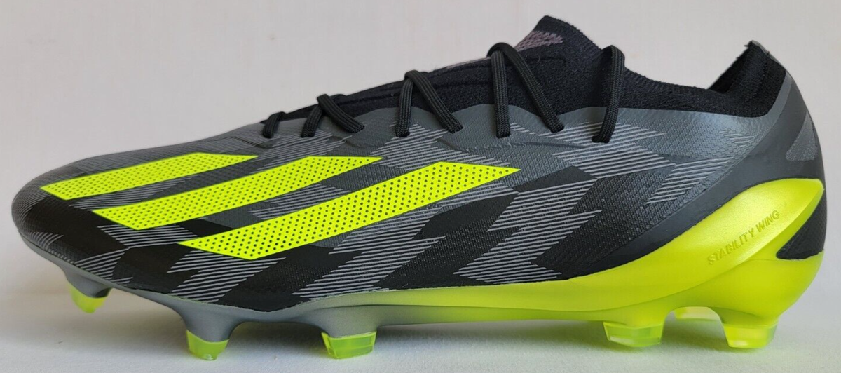 Unisex Size 10M/11W Black Adidas X Crazyfast Injection.1 FG 
