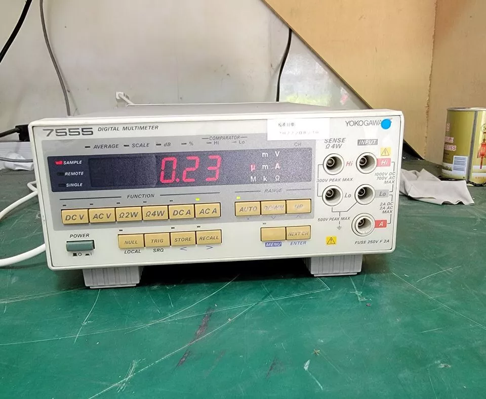 Yokogawa 7555 5 1/2 Digital Multimeter