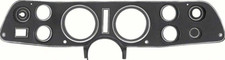 Oer Reproduction Black Dash Carrier With Chrome Trim 1970-1972 Chevrolet Camaro