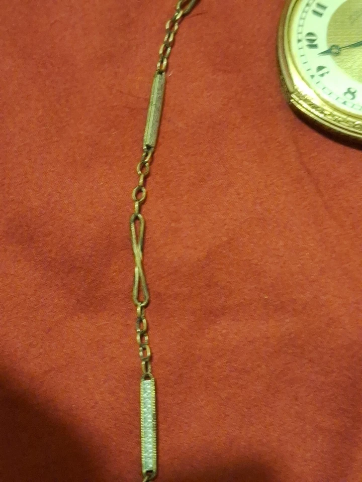 1919 Dueber Hampden 7 Jewel 14K Gold Filled Model 5 Openface Pocket Watch - Image 2 of 4