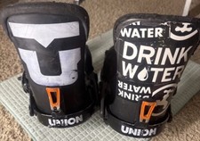 Attacchi Snowboard Union EDIZIONE TEAM RARI Medium/Grande Nero Arancione Team M/L