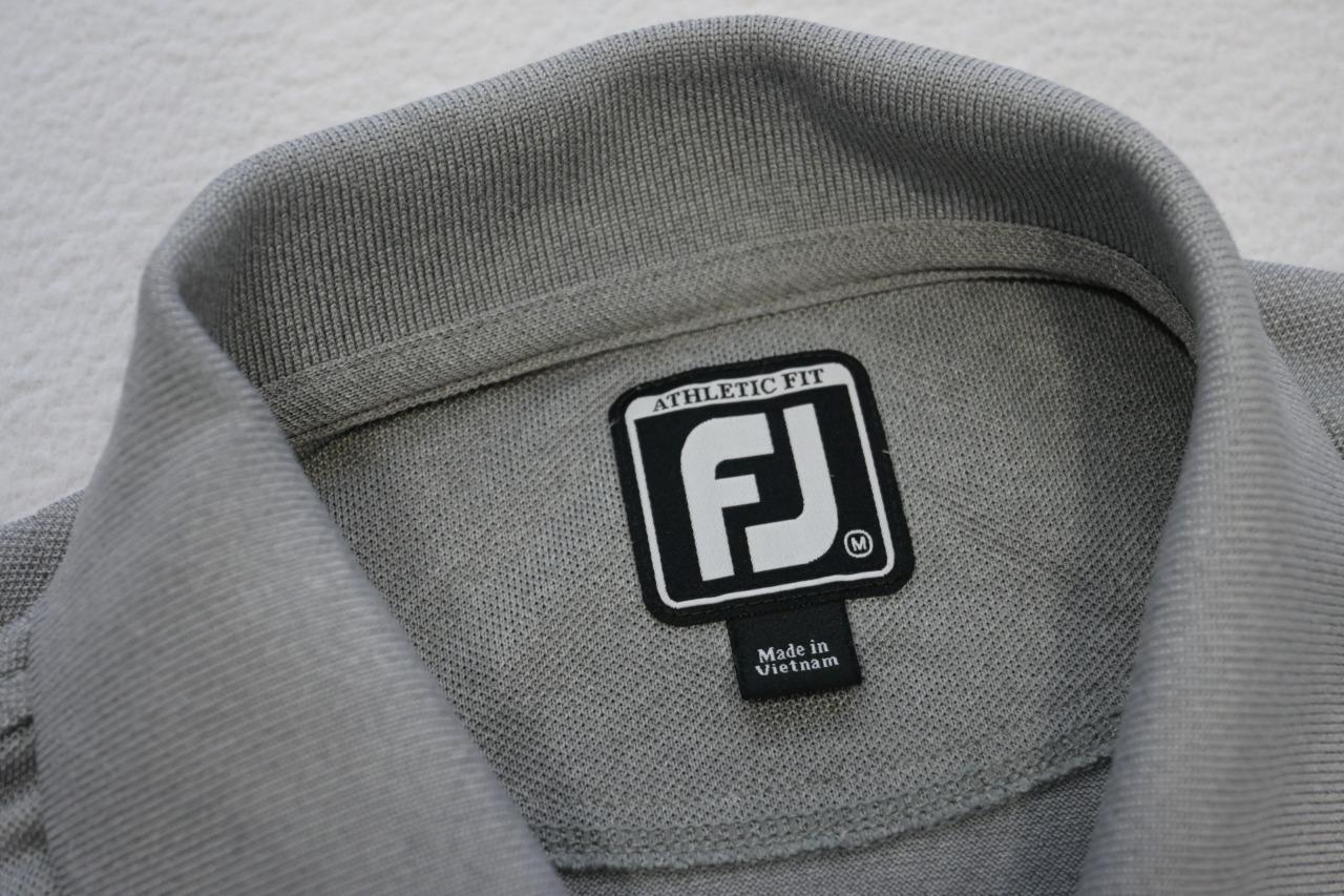 FootJoy Golf Polo Athletic Fit Striped Dry Fitting Go… Gem
