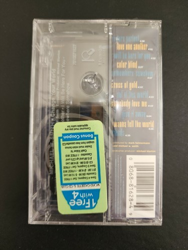 Change Your World by Michael W. Smith (NEW SEALED CASSETTE 1992, Reunion) - Picture 3 of 4