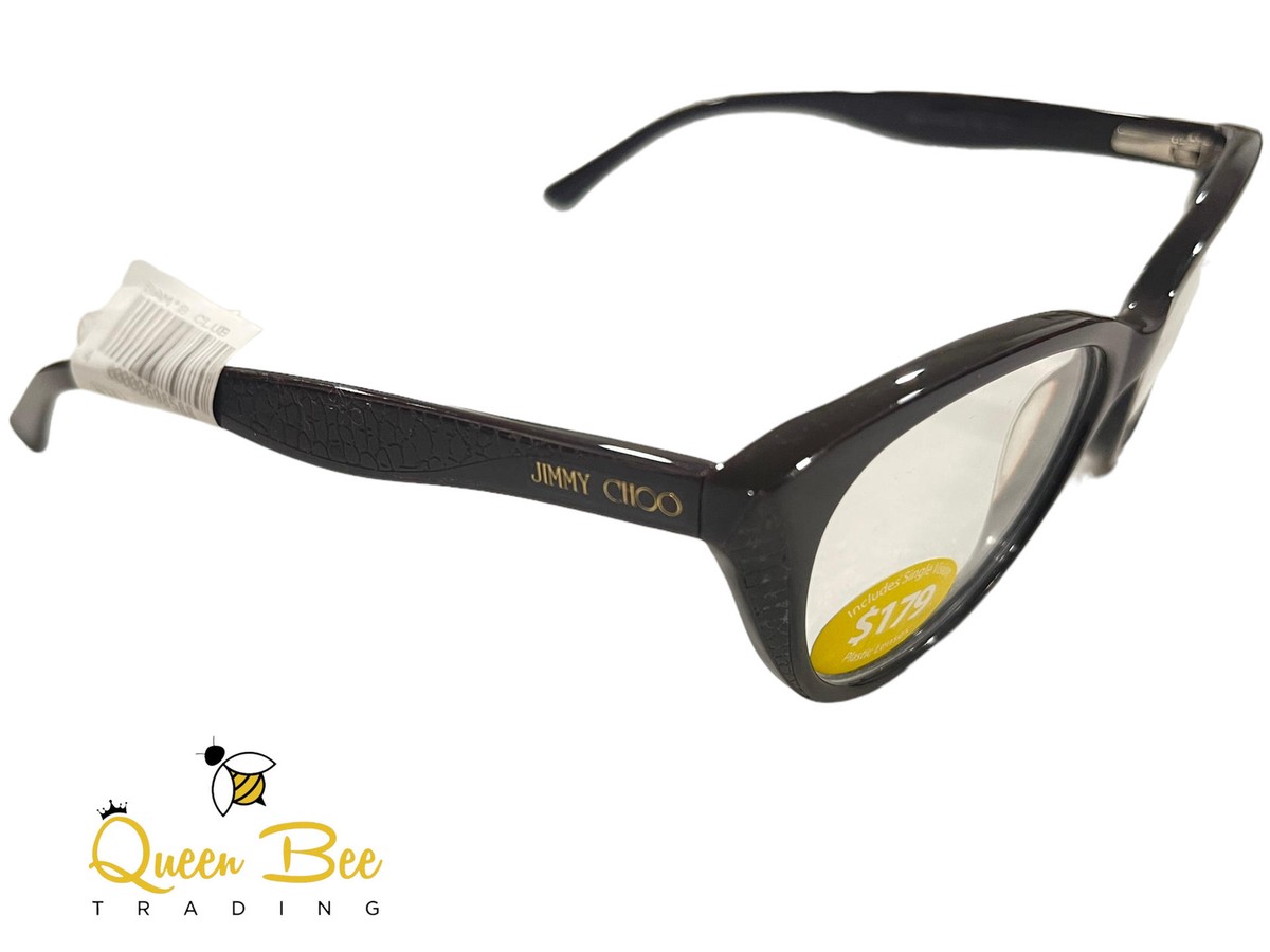 Jimmy Choo Women Eyeglasses Brown JC60 86L Size 50-15-135