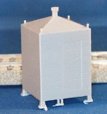HO Railroad Large Electrical Relay Cabinet Box -  3D Printed