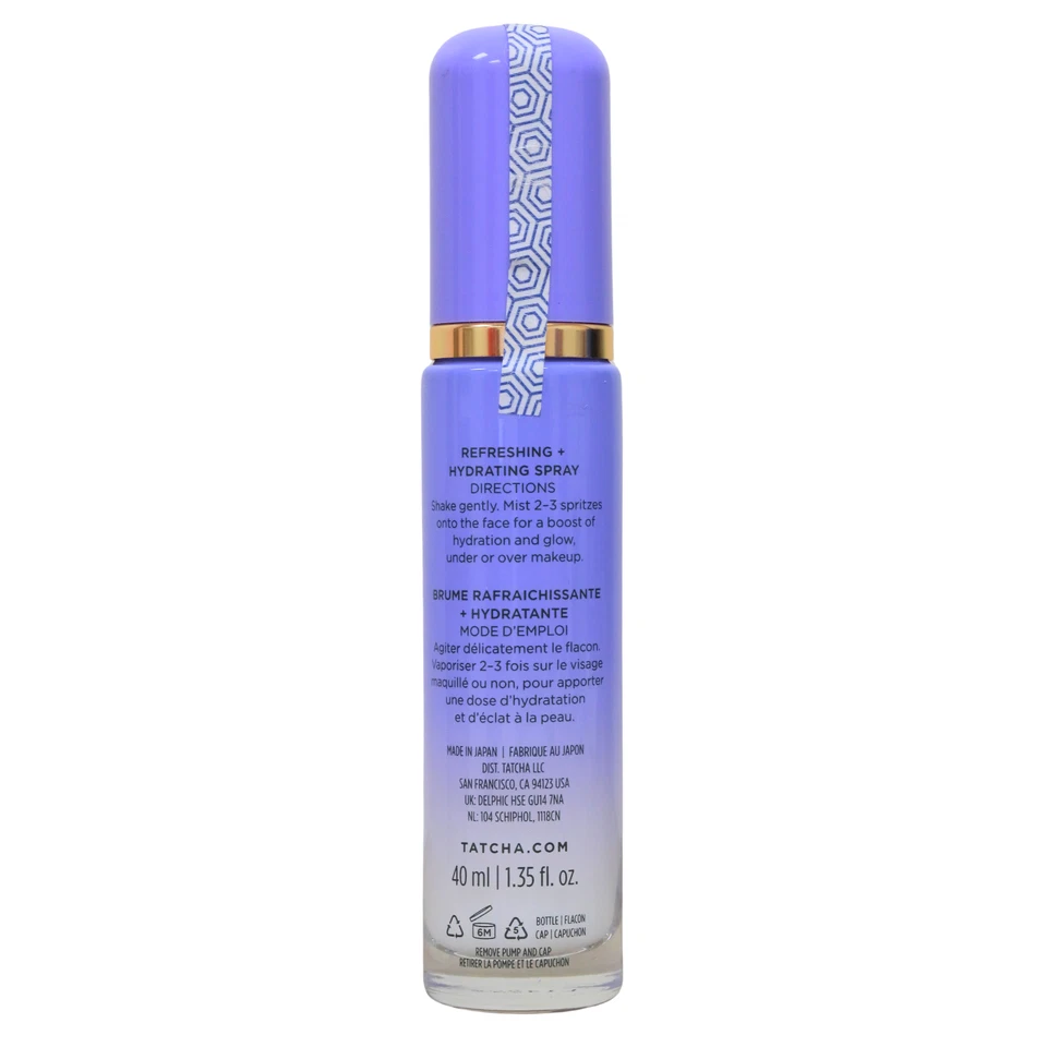Tatcha Luminous Dewy Skin Mist Refreshing and Hydrating Spray 40 ml/1.35 fl oz - Image 3 of 4
